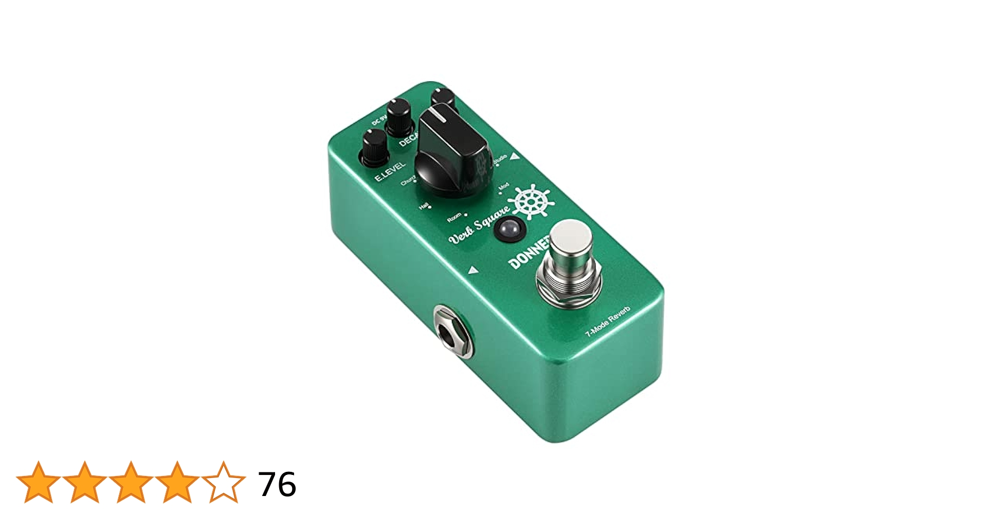 ★☆DONNOR  7MODE DIGITAL DELAY  エフェクター Donner 7-Mode Delay Pedal Echo Square Multi-Effect Guitar Pedal